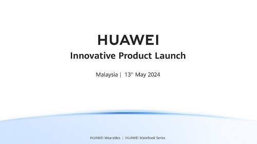 HUAWEI INNOVATIVE PRODUCT LAUNCH IN MALAYSIA: MATEBOOK X PRO AND WATCH FIT 3 TO BE MADE AVAILABLE ON 13 MAY 2024