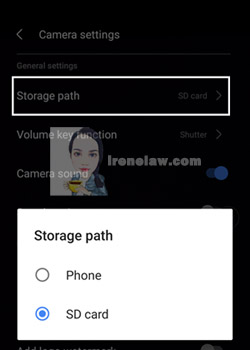 Realme C35 How to Save Photos/Videos to SD Card